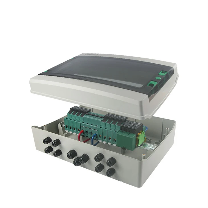 PV parcel box with combination lock dc pv combiner box solar